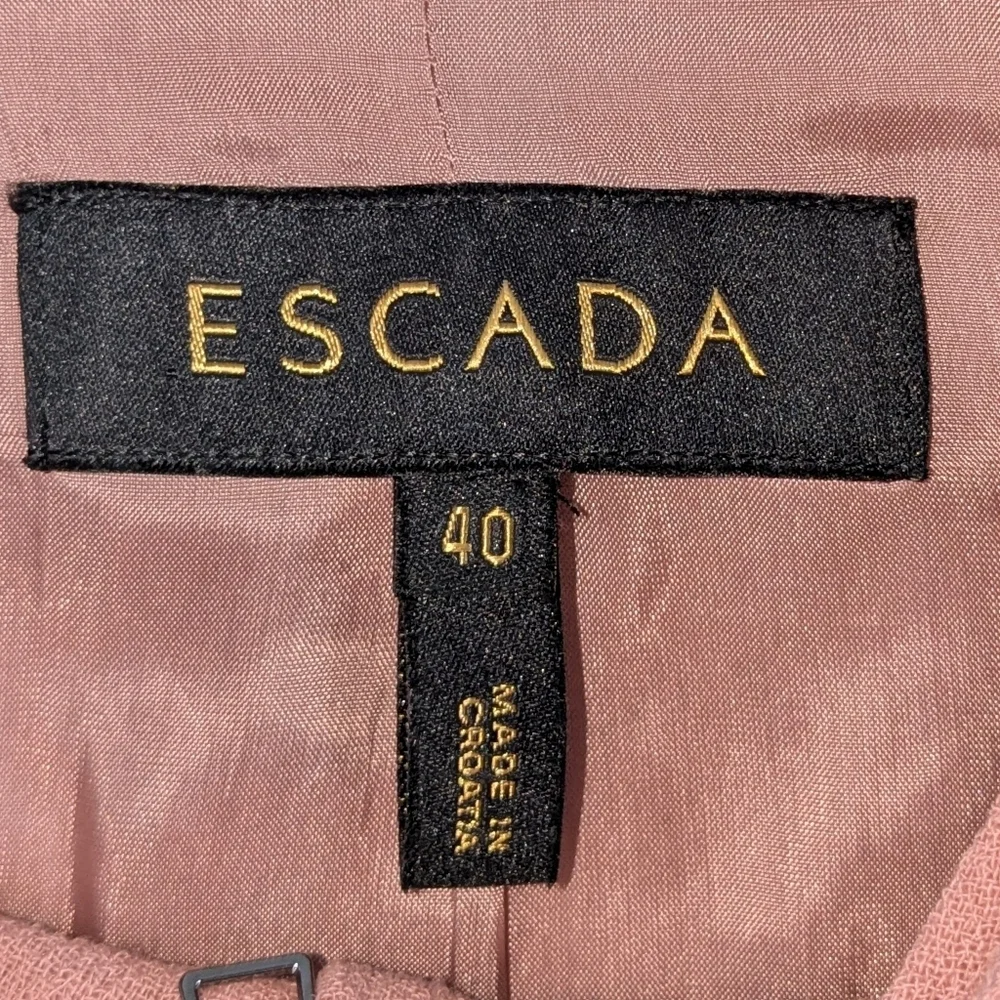 Escada Blazer Sheath Dress Set - Picture 2 of 16